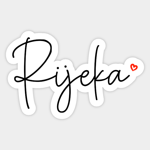 Rijeka Sticker by finngifts